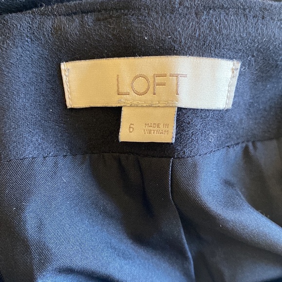 LOFT women swede a-line skirt - Picture 9 of 11